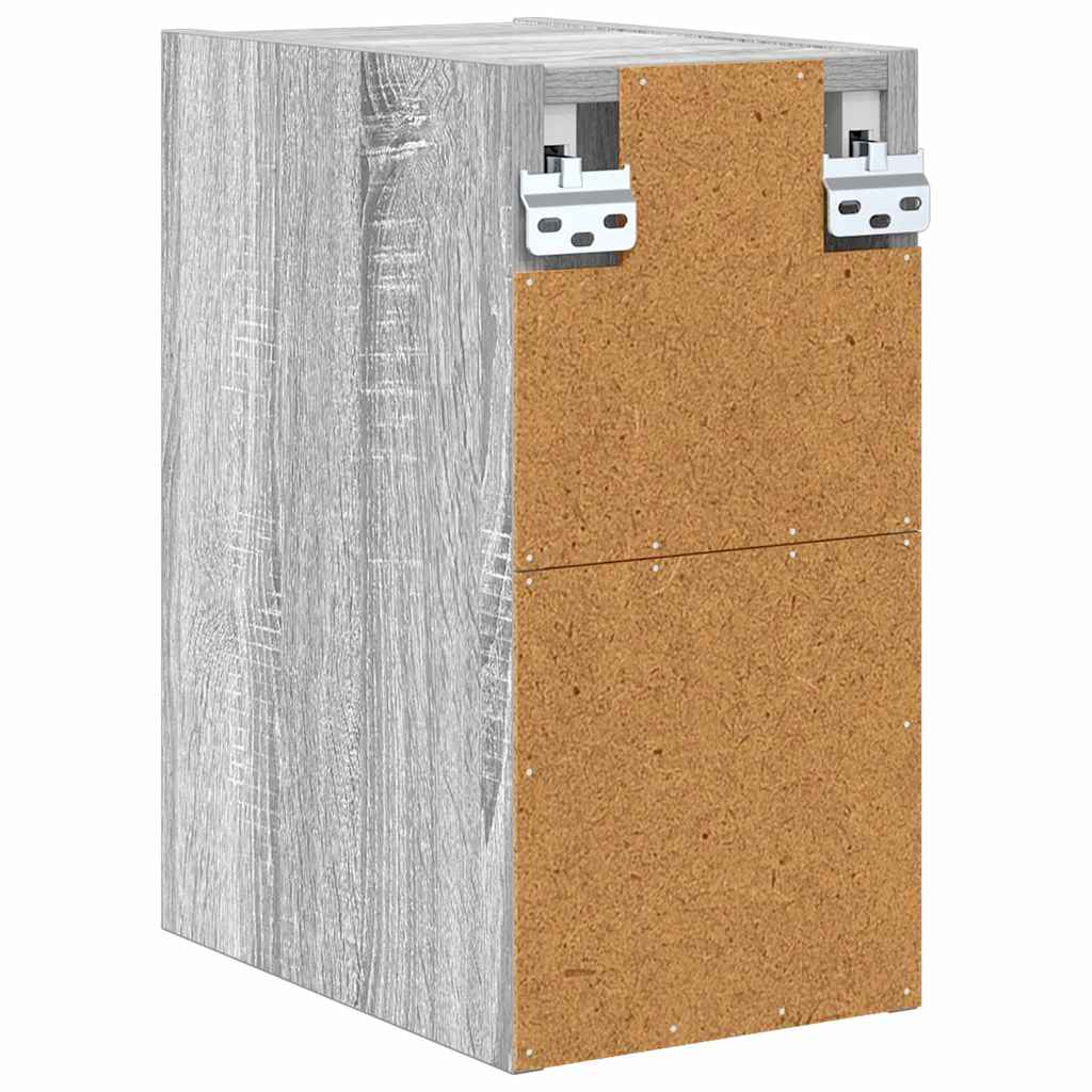 Hanging Cabinet with Shelf Riga Grey Sonoma 20 x 29.5 x 40 cm